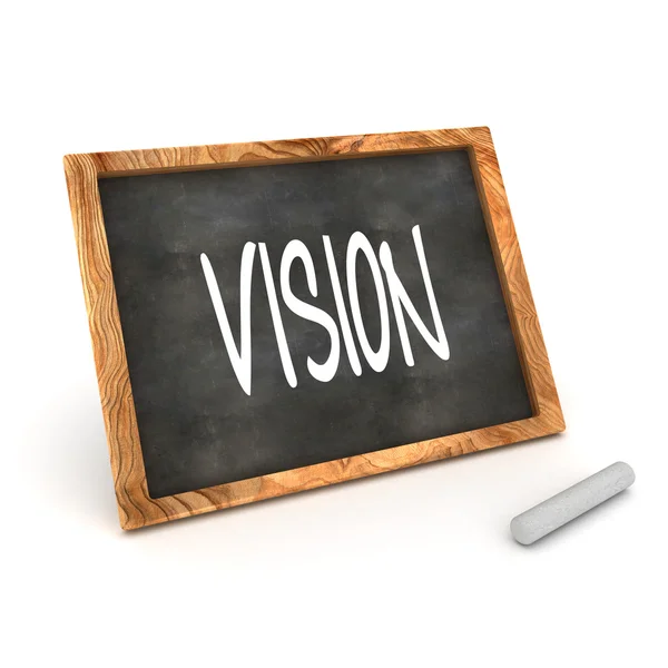 Blackboard Vision — Stock Photo, Image
