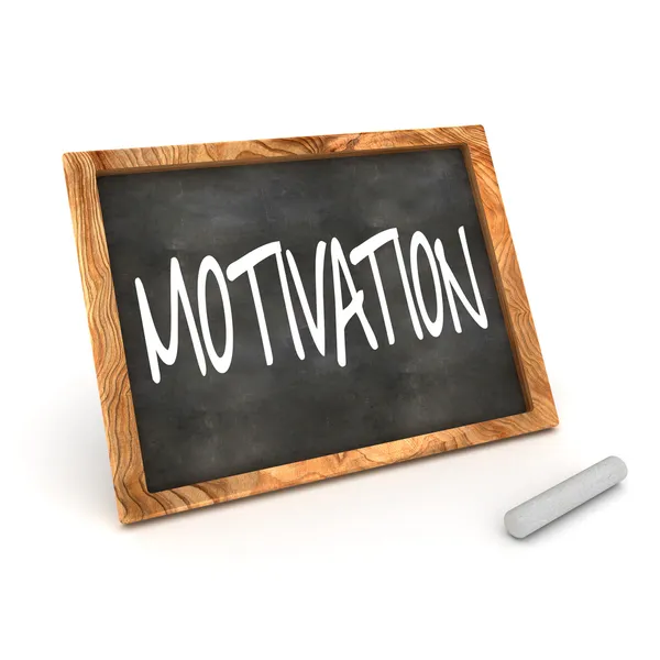 Blackboard Motivation — Stock Photo, Image