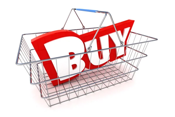 Sale Basket — Stock Photo, Image