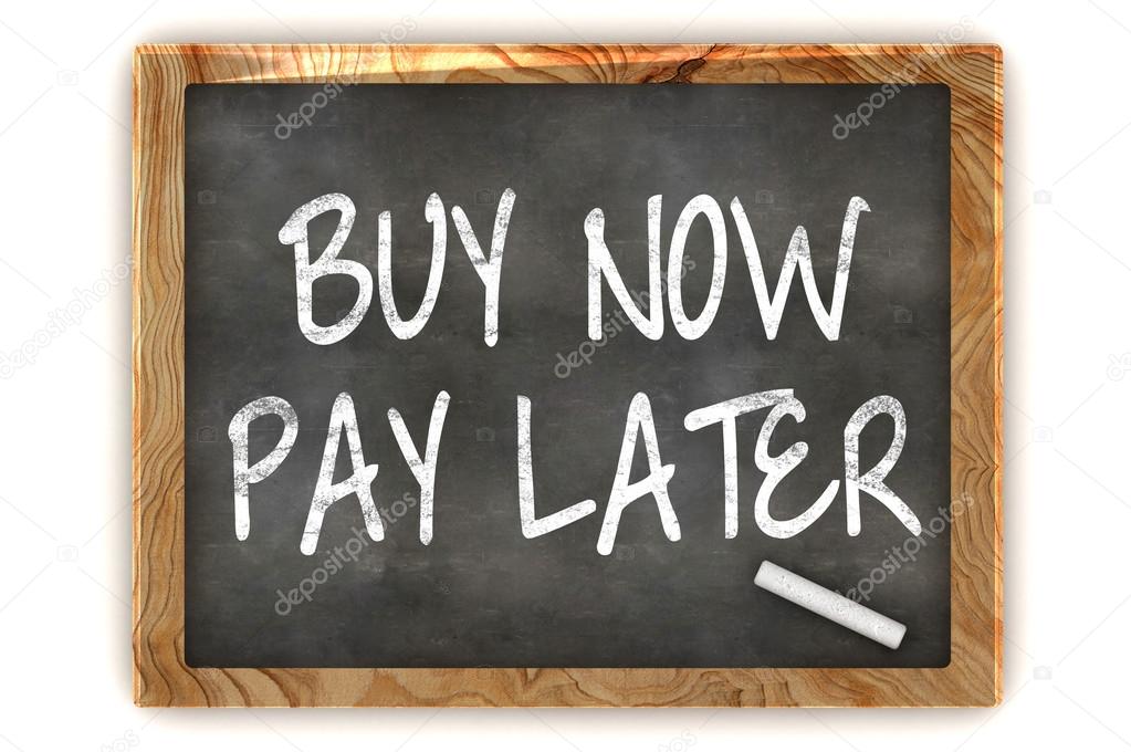 Buy Now Pay Later Blackboard