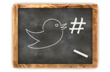 Blackboard Hashtag sosyal medya