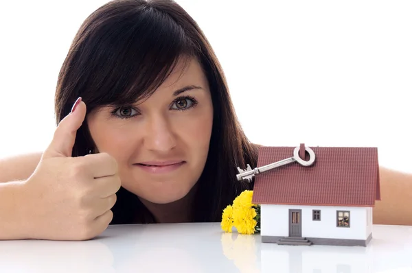 Sonho de própria casa — Fotografia de Stock