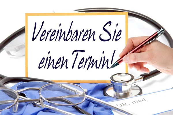 German sign — Stock Photo, Image