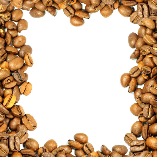 Koffiebonen frame — Stockfoto