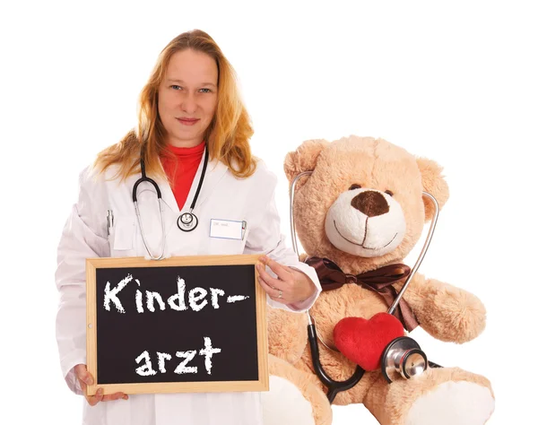 Kinderarzt — Stockfoto