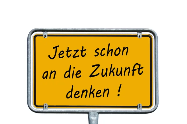 Alman işareti — Stok fotoğraf