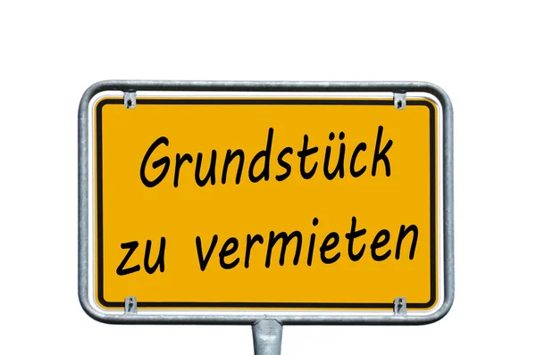 German sign — Stock Photo, Image