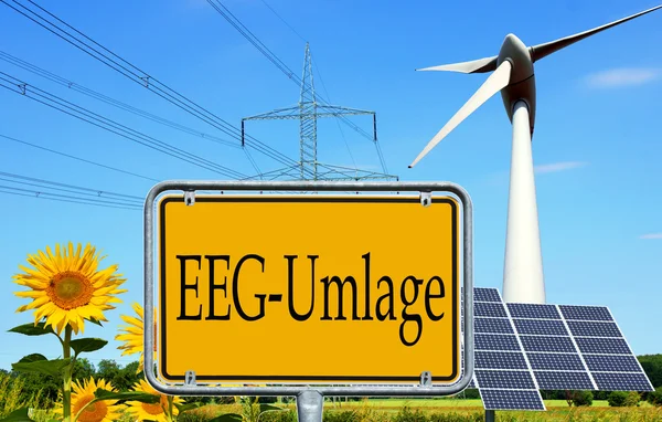 EEG-Umlage — Stockfoto