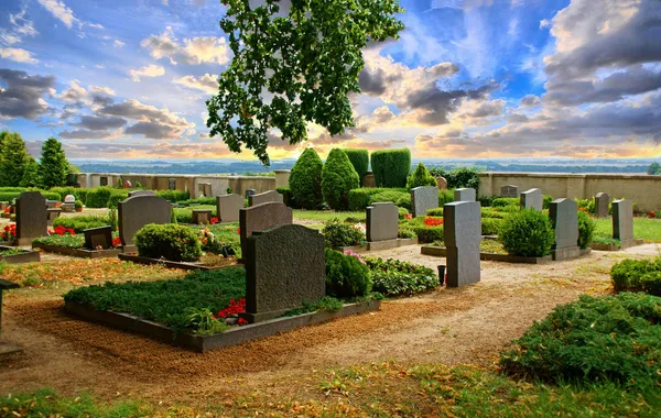 Cemitério Imagem De Stock