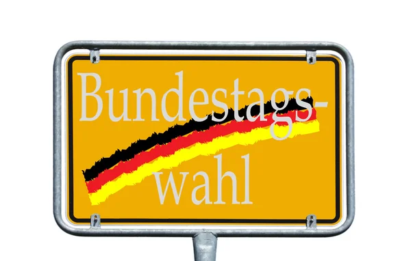 Bundestagswahl — Stockfoto