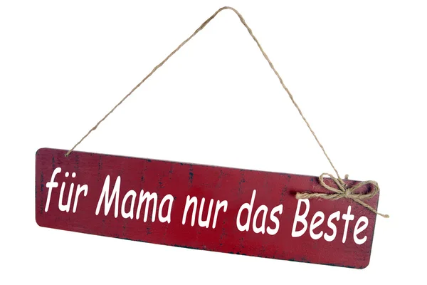 Sign for mama — Stock Photo, Image