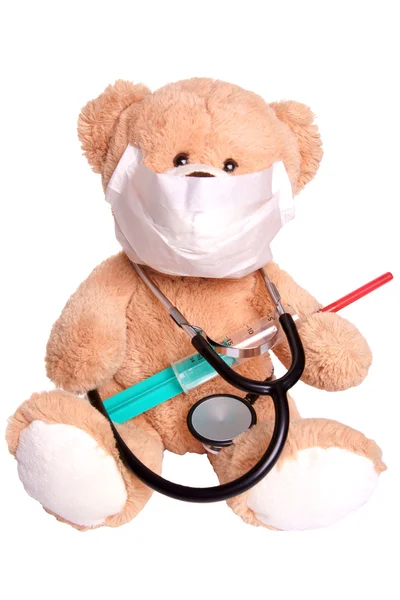 Médico Teddy — Fotografia de Stock