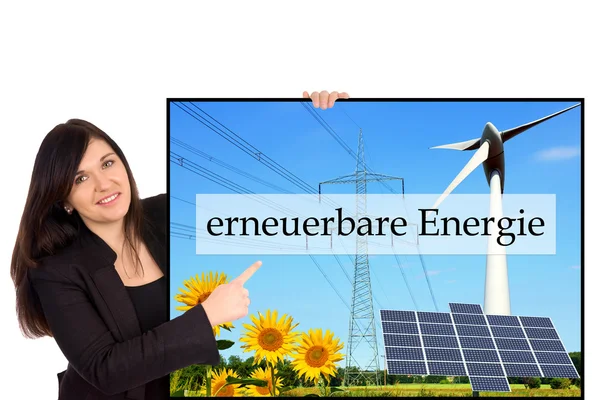 Erneuerbare Energien lizenzfreie Stockbilder