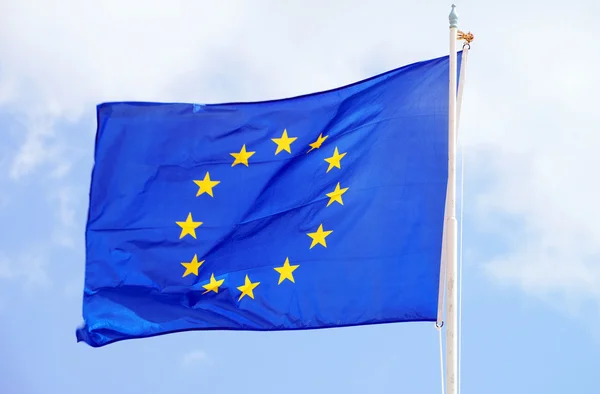 Vlag van Europa — Stockfoto