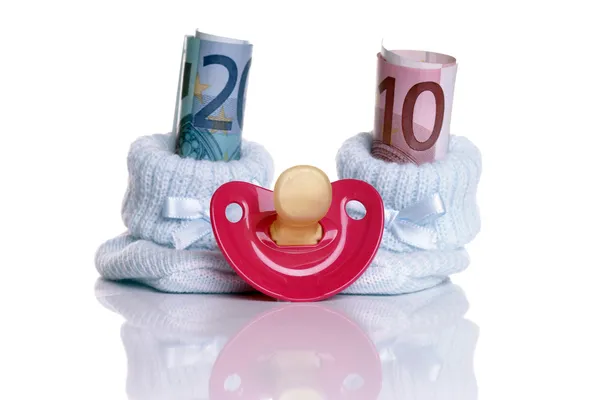 Costs for a baby — Stock Photo, Image