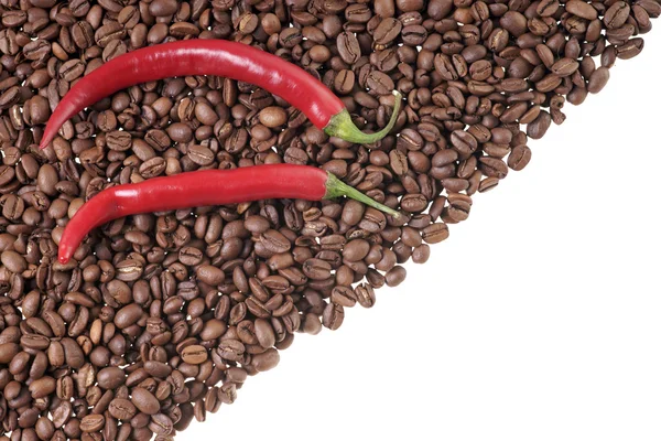Chili y café —  Fotos de Stock