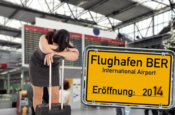 Flughafen berlin brandenburg — Stockfoto