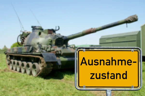 Ausnahmezustand — Stockfoto