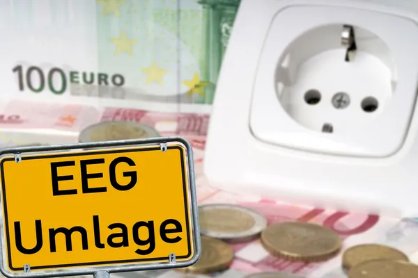 EEG-Umlage — Stockfoto