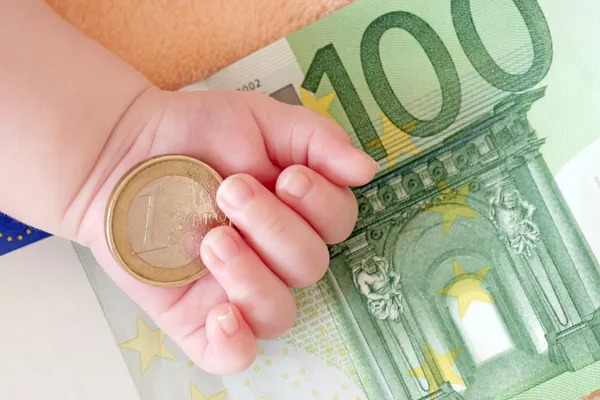 Euro-Geld — Stockfoto