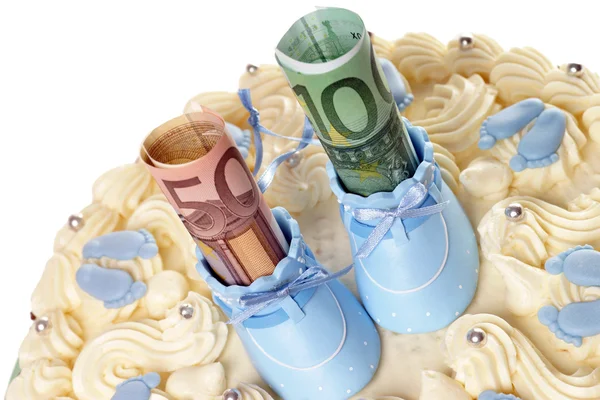 Kuchen für ein Baby — Stockfoto