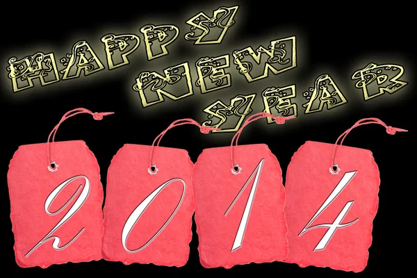 Felice anno nuovo 2014 — Foto Stock