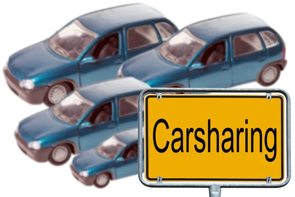 Carsharing — Stok fotoğraf