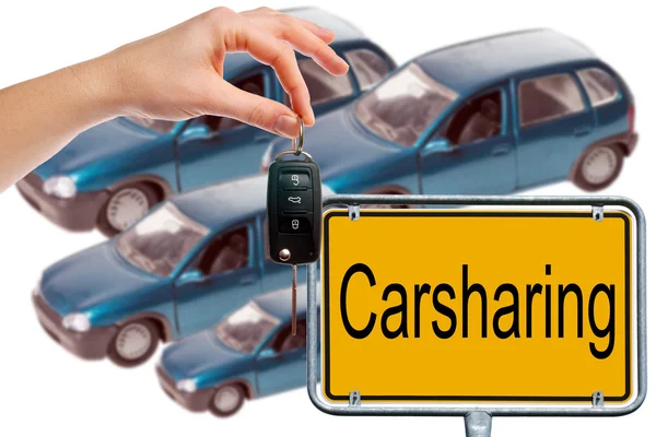 Carsharing — Stok fotoğraf