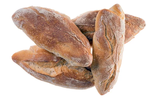 Хлебные рулеты — стоковое фото