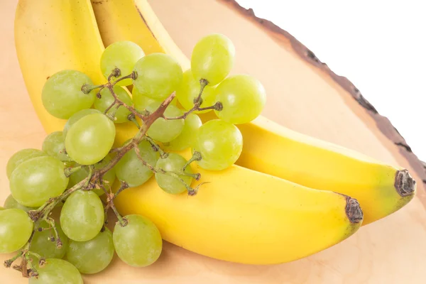 Uvas y plátanos — Foto de Stock