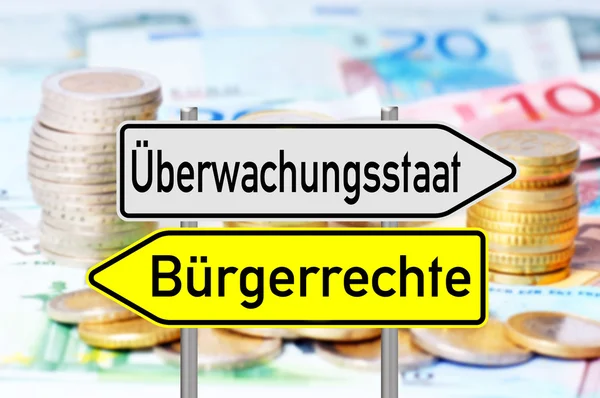 Überwachungsstaat — Stockfoto