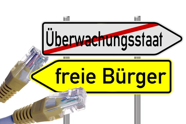 Überwachungsstaat — Stockfoto