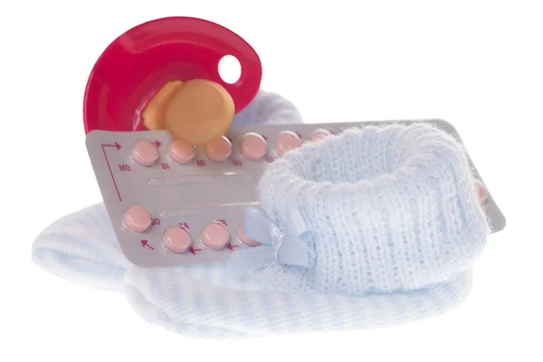 Anti baby pill — Stock Photo, Image