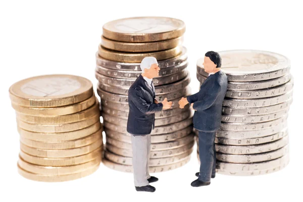 Businessmen and Money — Stock Photo, Image