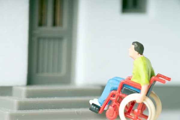 Инвалид-колясочник Лицензионные Стоковые Изображения