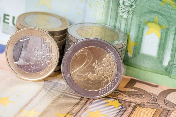 Euro geld — Stockfoto