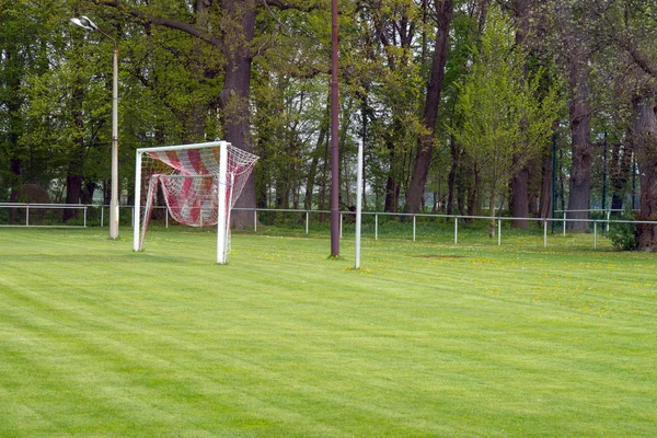 Fotbollsplan — Stockfoto