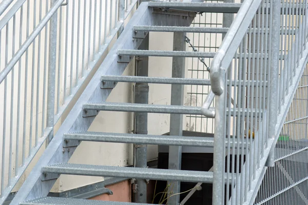 Steel staircase — Stock Photo, Image