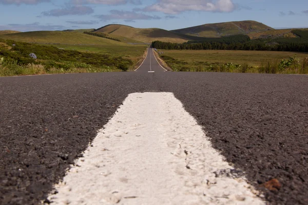 Azores road — Stock Photo, Image