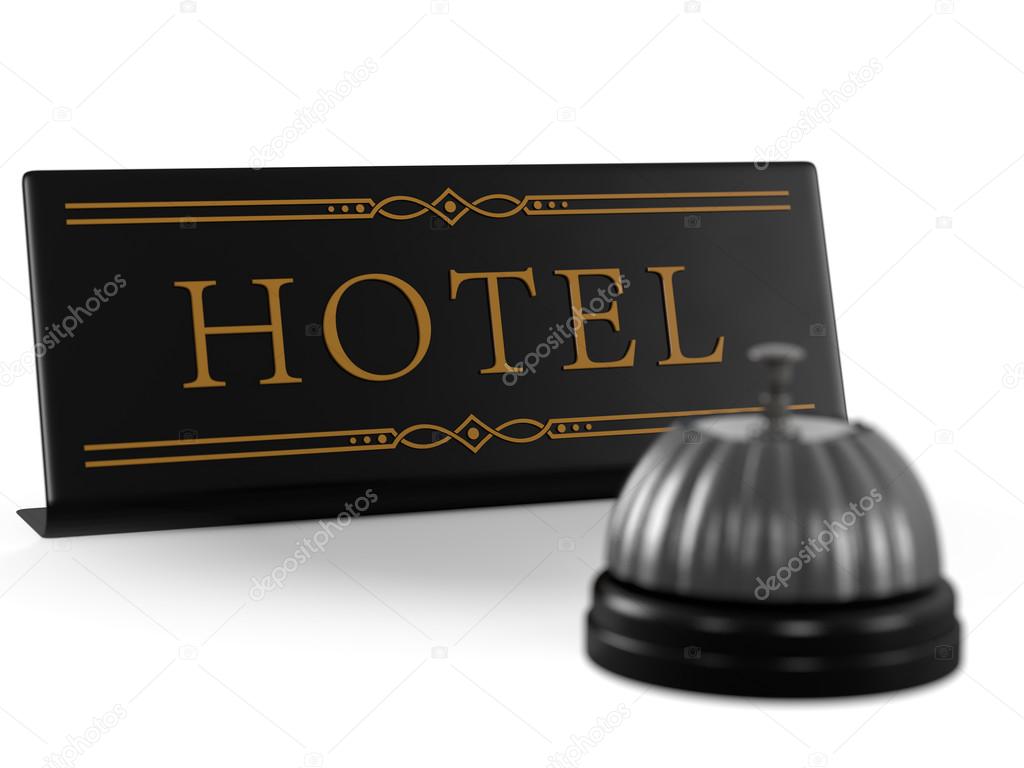 Hotel with bell