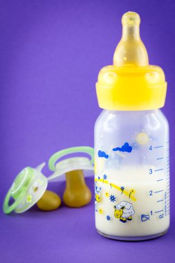 Baby bottle clipart