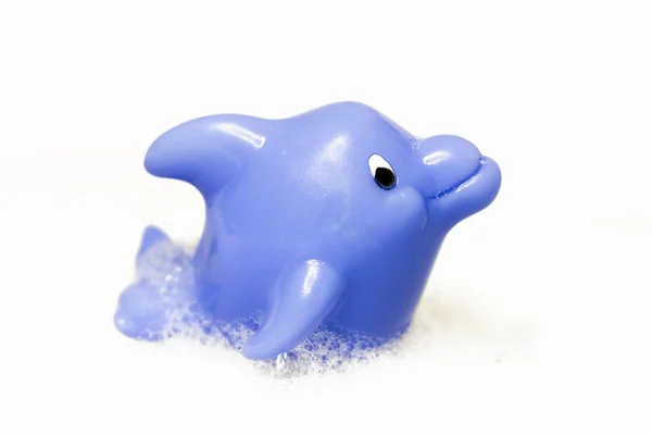 Dolphin children bath toy — Stock Photo, Image