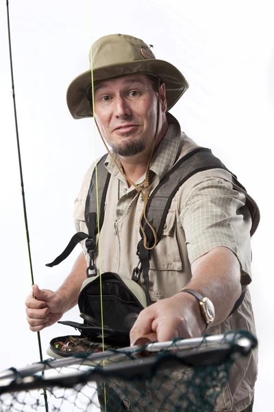 Fly Fisherman — Stock Photo, Image