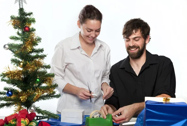 Förbereda för xmas — Stockfoto