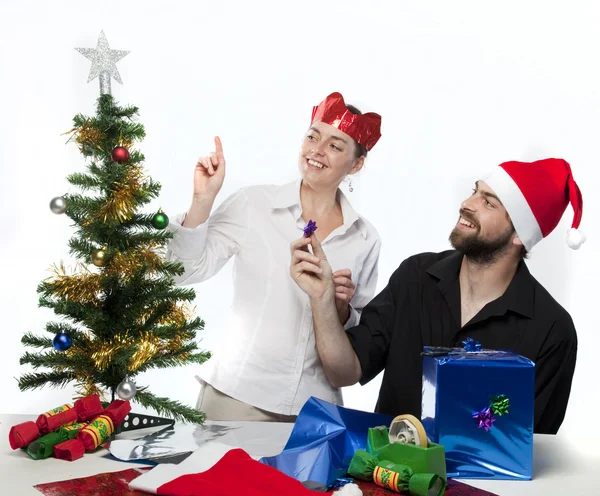 Preparing for Xmas — Stock Photo, Image