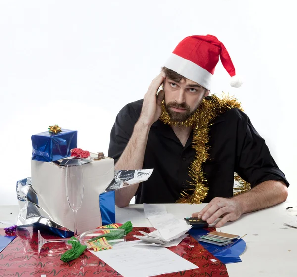 Weihnachtsfinanzen — Stockfoto