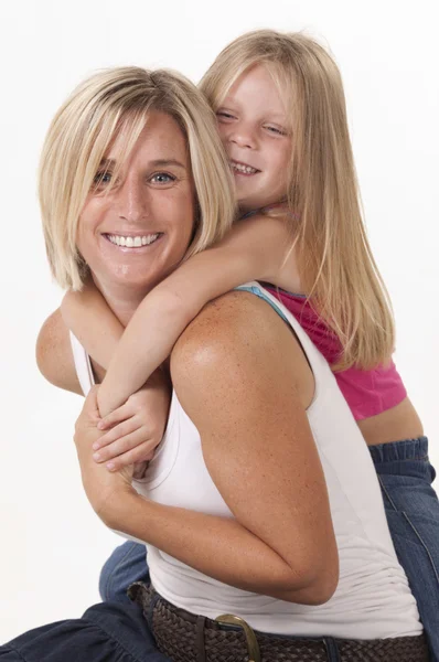 Mamma e figlia amore — Foto Stock