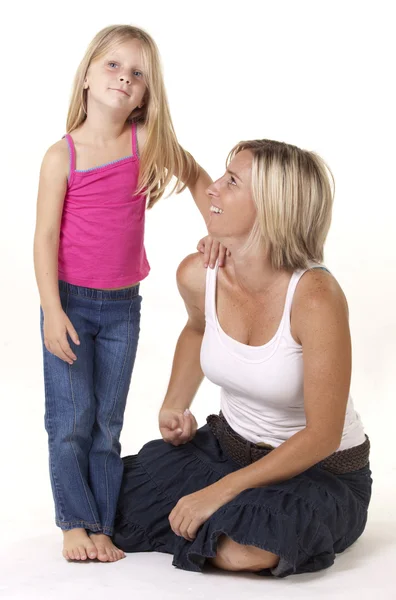 Mom and Daughter Love — Stock Photo, Image