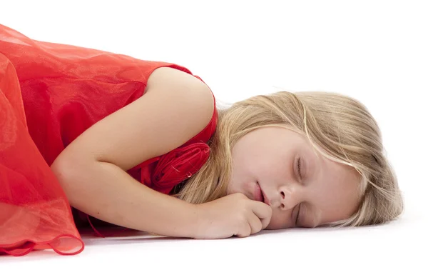 Little blonde sleeper — Stock Photo, Image