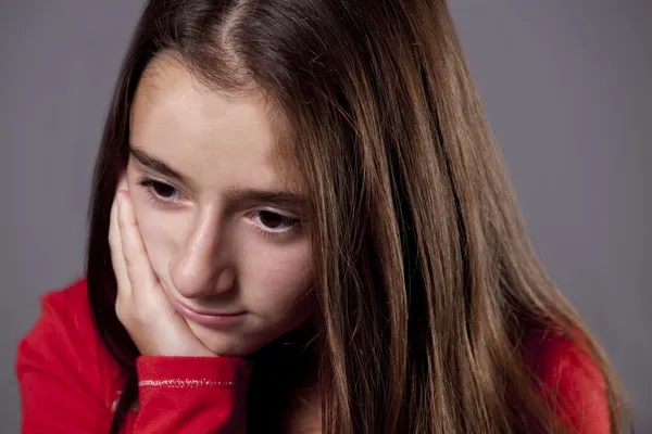 Depressed young teen — Stock Photo, Image